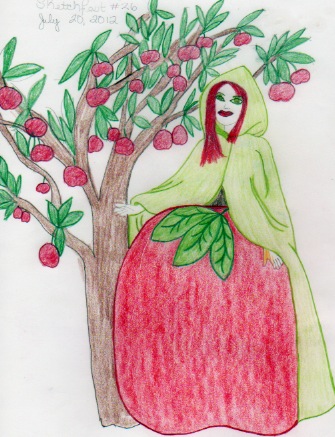 Apple Princess by ElmaBree